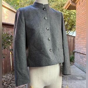 Chic Charcoal Women's Blazer